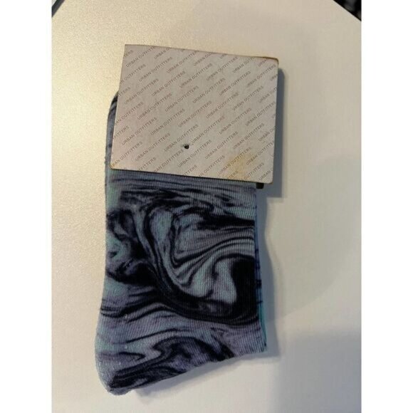 Urban Outfitters Unisex Colorful Tie-dye Athletic‎ Socks Soft Crew Socks - Picture 2 of 6